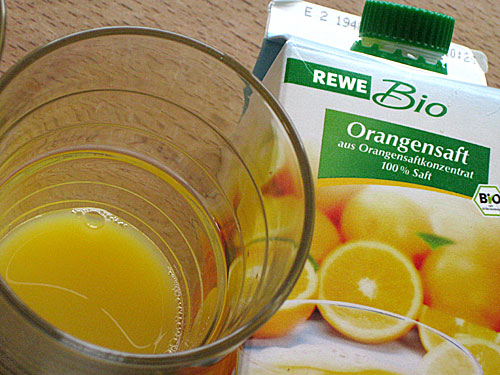 Rewe Bio Orangensaft Aus Konzentrat Testschmecker